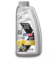 Масло моторное полусинтетическое LUXE B2C 30423 X-MOTO STREET 2Т, 1 л. API TC п/с Россия 1/12 шт.