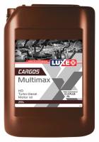 Масло моторное синтетическое LUXE B2B 30354 CARGOS MULTIMAX HD TURBO DIESEL 5W30. 20 л. API CI-4 PLUS /SL, АСЕА Е7 Россия 1/1 шт. Масло моторное синтетическое LUXE B2B 30354 CARGOS MULTIMAX HD TURBO DIESEL 5W30. 20 л. API CI-4 PLUS /SL, АСЕА Е7 Россия 1/1 шт.