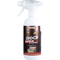 Очиститель Смазки.ру 9106 Чистик "Люся кожа в плюсе", 500 мл флакон с триггером Россия 1/15 шт.