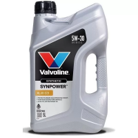 Масло моторное синтетическое Valvoline SynPower XL-III C3 5W30, 5 л, ACEA C3, 908760 Соединенные Штаты 1/4 шт.