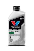 Масло моторное синтетическое Valvoline SynPower FE 5W30, 1 л, API SL; ACEA A7/B7 907849 Нидерланды 1/12 шт.