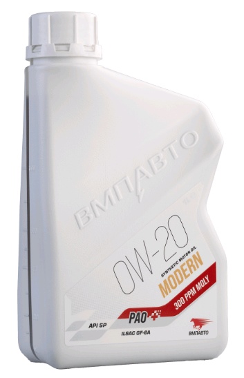 Масло моторное синтетическое ВМПАВТО 9257 Modern 0W20, 1 л. GF-6, SP Россия 1/8 шт. Масло моторное синтетическое ВМПАВТО 9257 Modern 0W20, 1 л. GF-6, SP Россия 1/8 шт.
